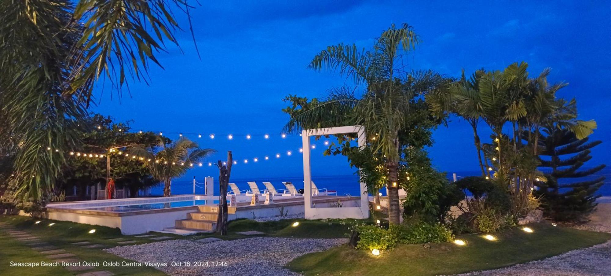 Seascape Beach Resort Oslob Exteriör bild
